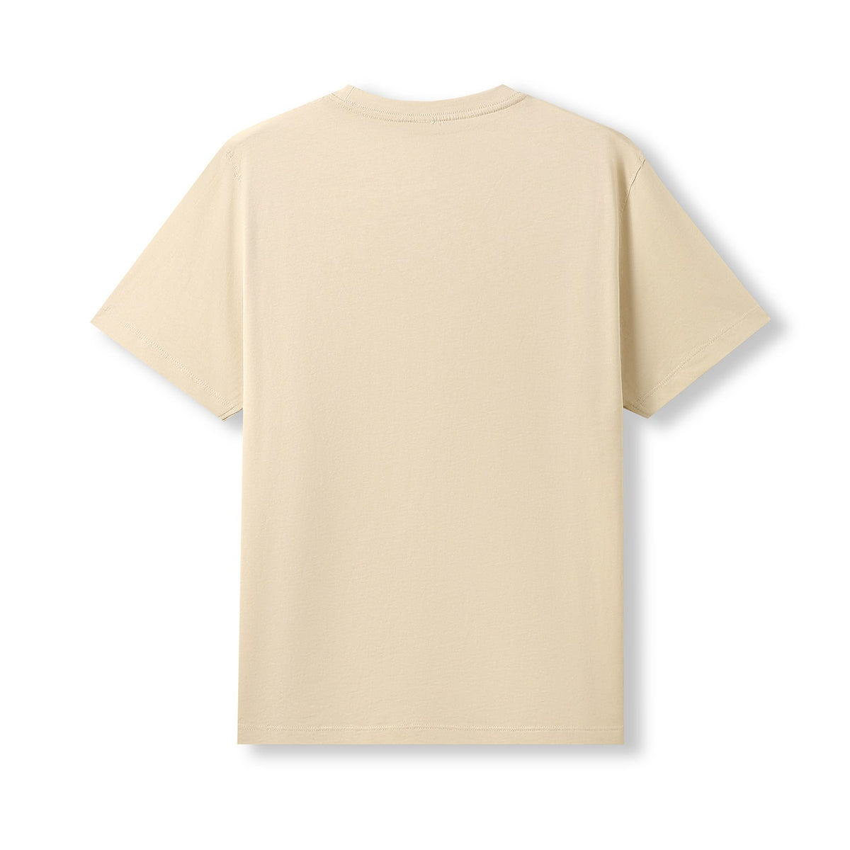 Men's / Unisex Modern Fit Tee - Cream - Back