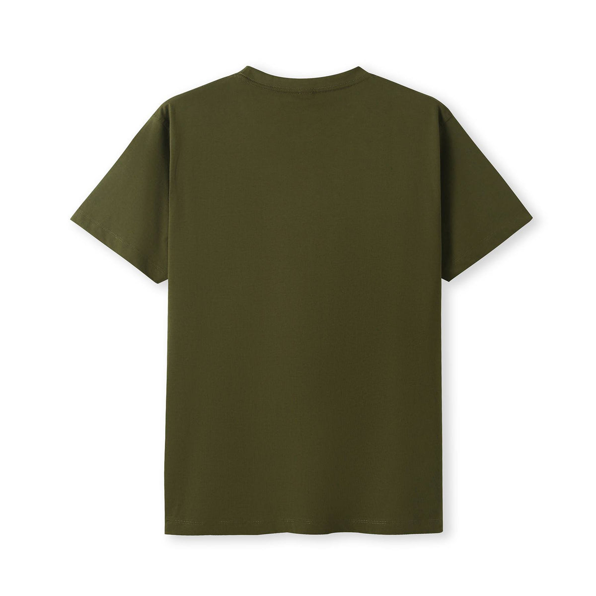 Men's / Unisex Modern Fit Tee - Olive - Back