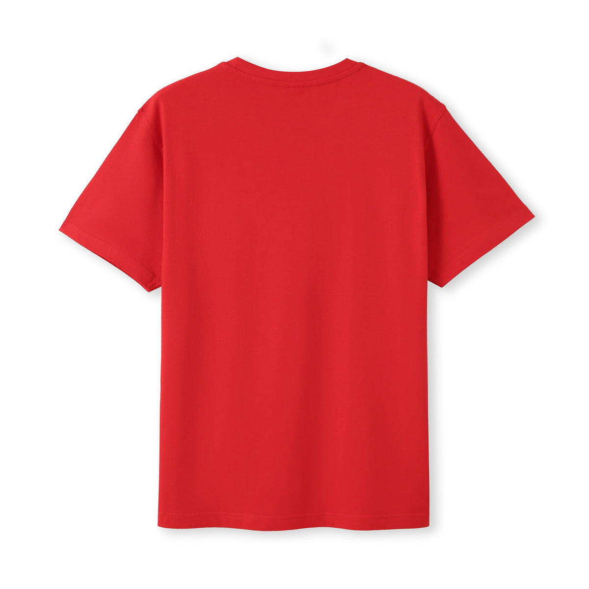 Men's / Unisex Modern Fit Tee - Red - Back