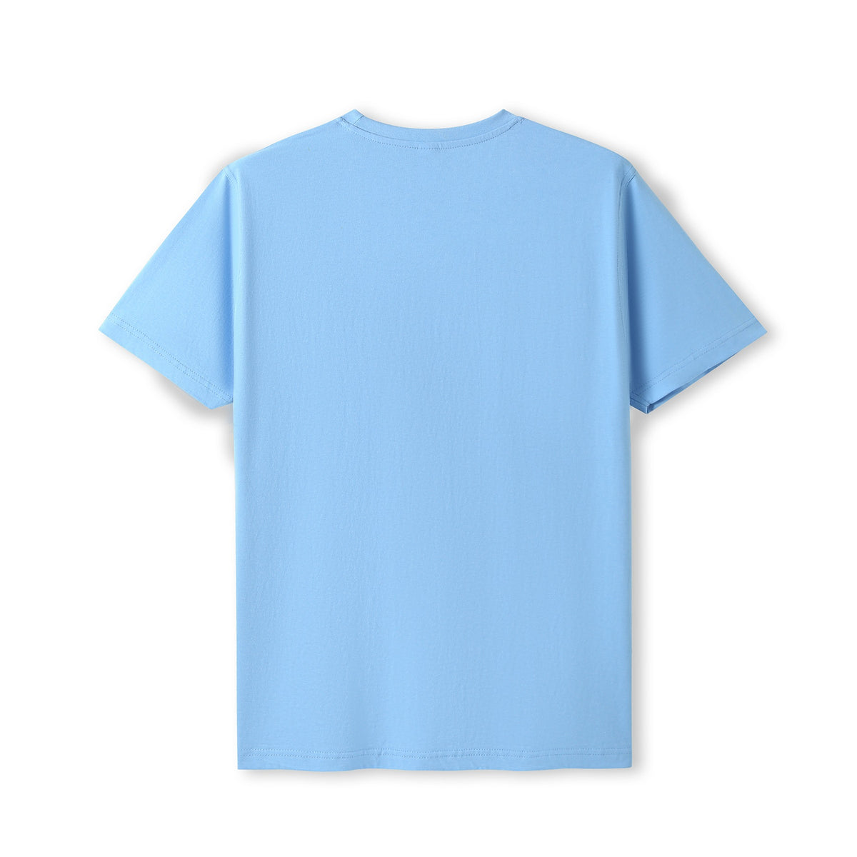 Men's / Unisex Modern Fit Tee - Sky Blue - Back