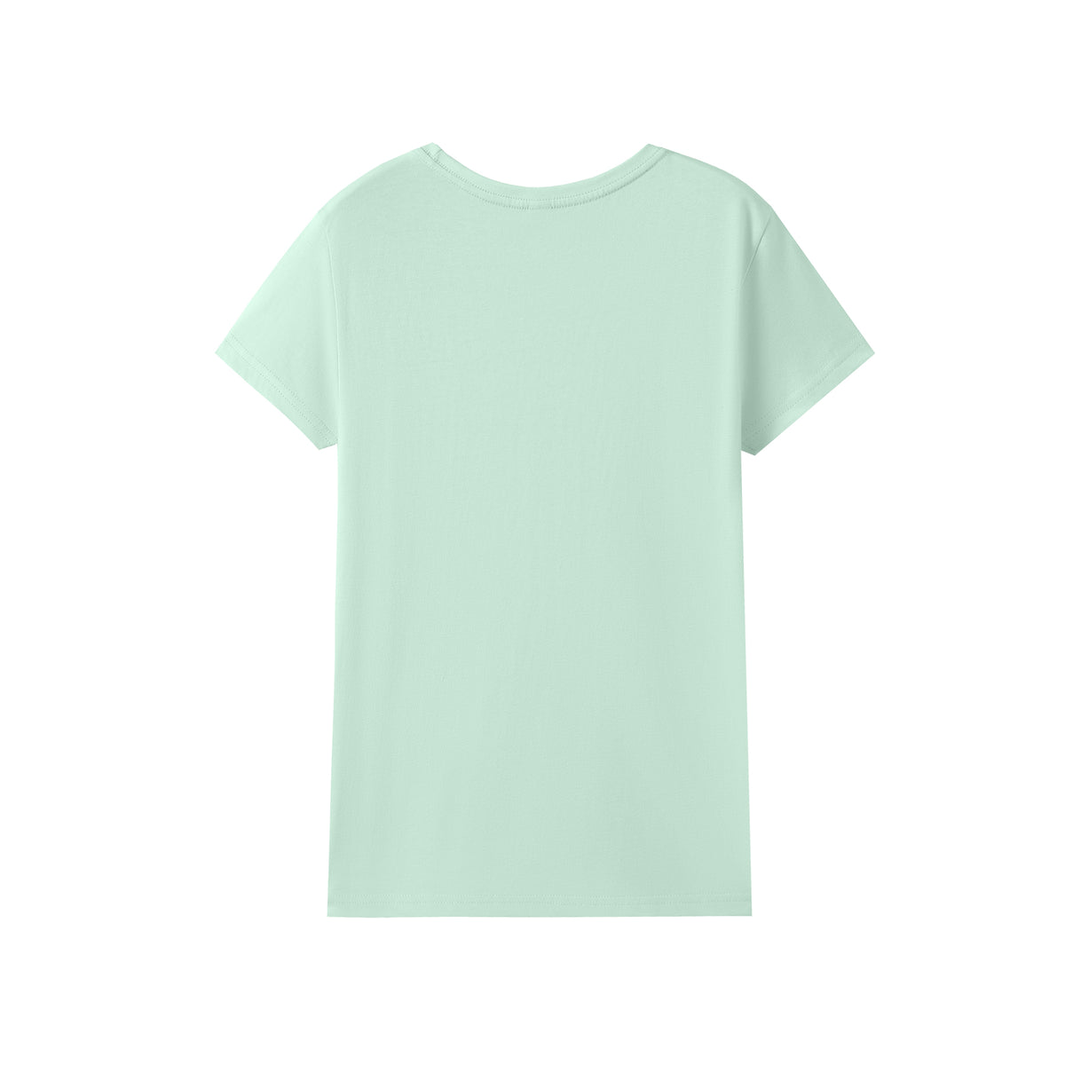 Women's Modern Fit T-shirt - Bright Mint - Back