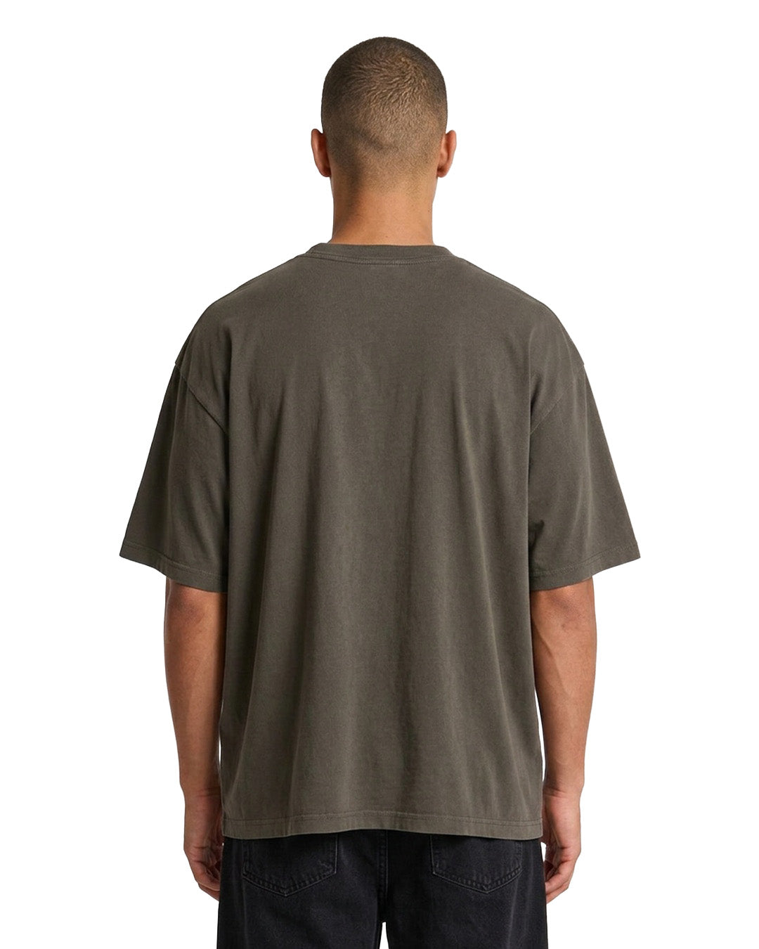 Unisex Heavy Weight Organic Cotton FADED Oversize Tshirt - view