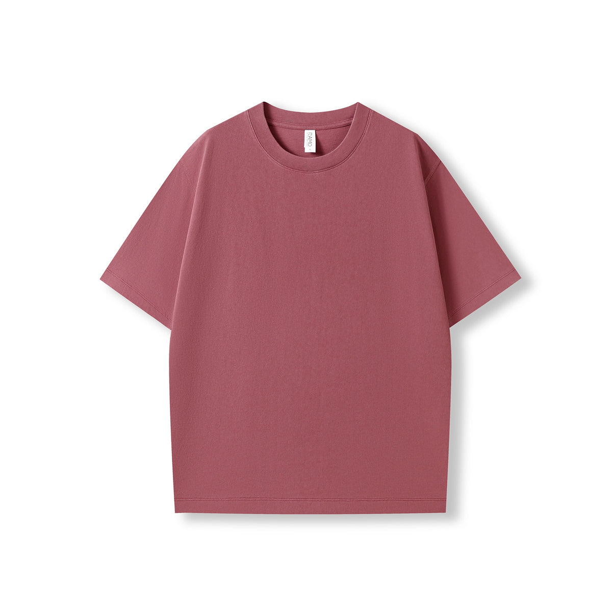 Unisex Heavy Weight Organic Cotton FADED Oversize Tshirt - Outback Faded - Front