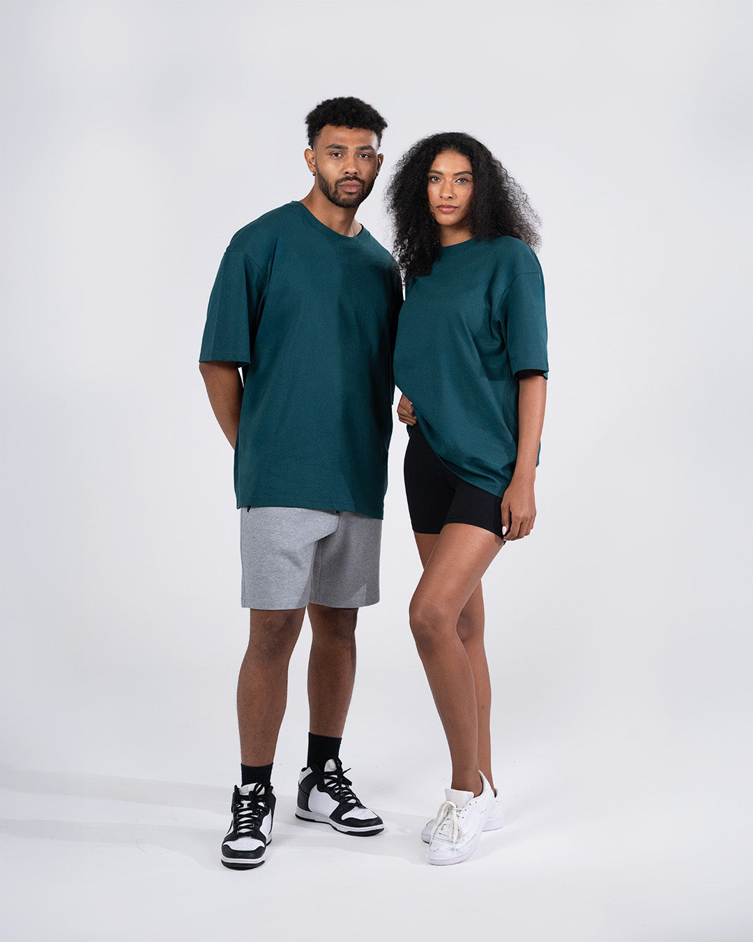 Unisex oversized Heavyweight organic Cotton Tshirt - view