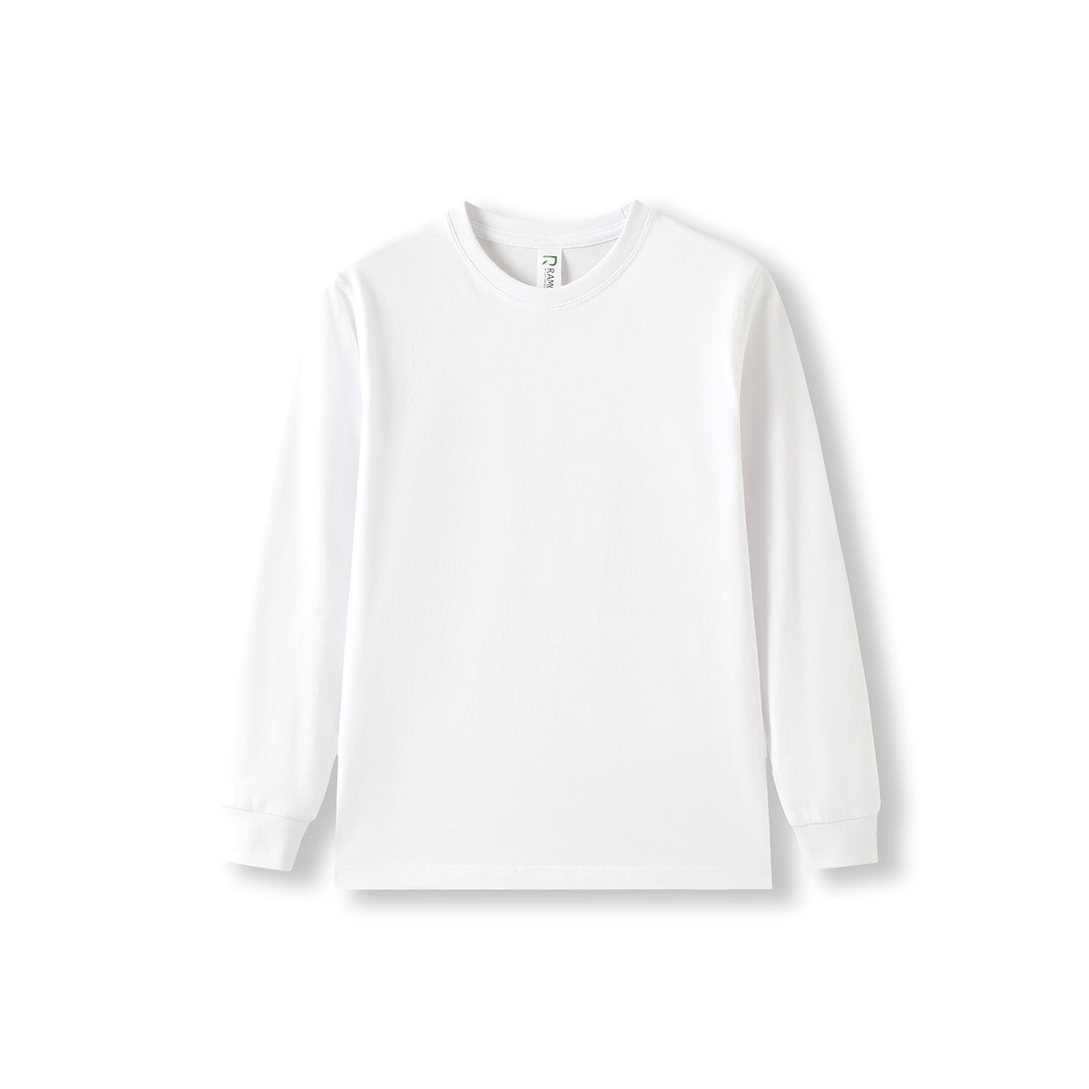 Kid's Long Sleeve T-shirt - White - Front