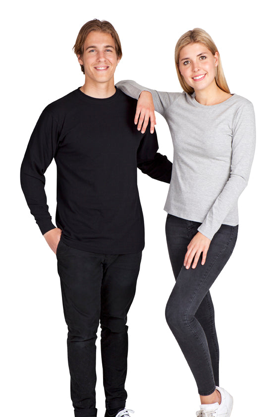 Women's Long Sleeve T-shirt - Azure - View