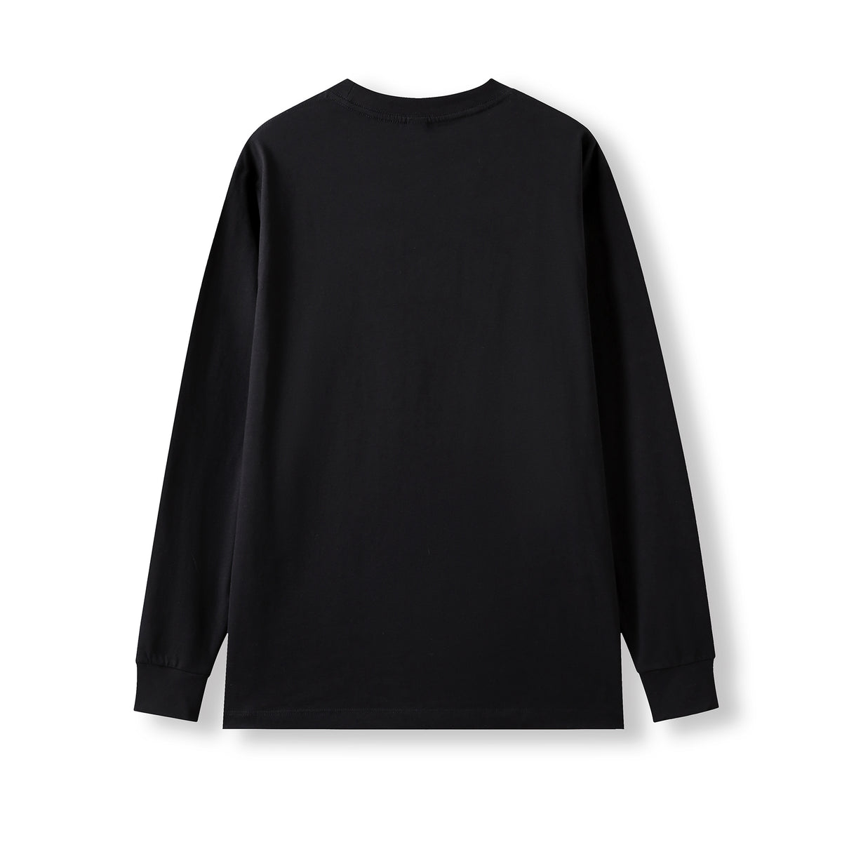 Men's / Unisex Long Sleeve T-shirt - Black - Back
