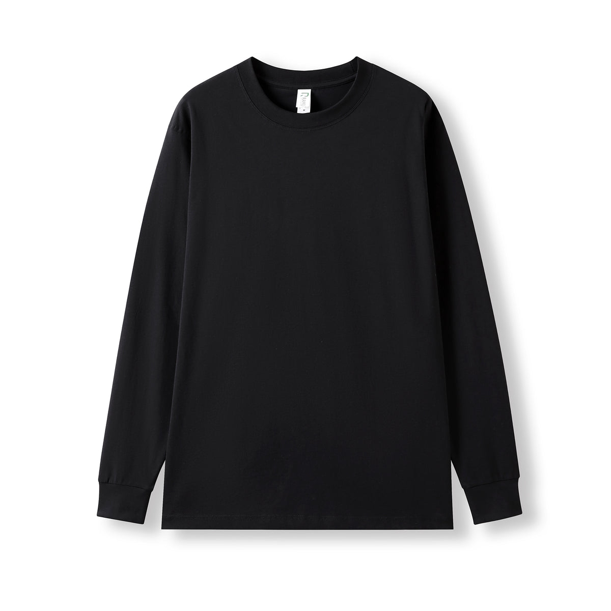 Men's / Unisex Long Sleeve T-shirt - Black - Front