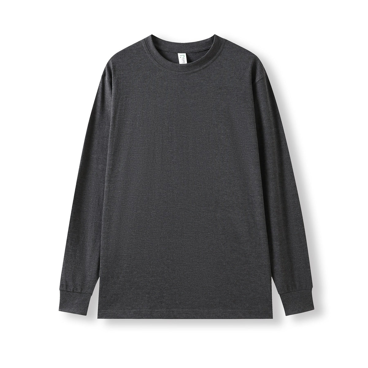Men's / Unisex Long Sleeve T-shirt - Dark Marl - Front