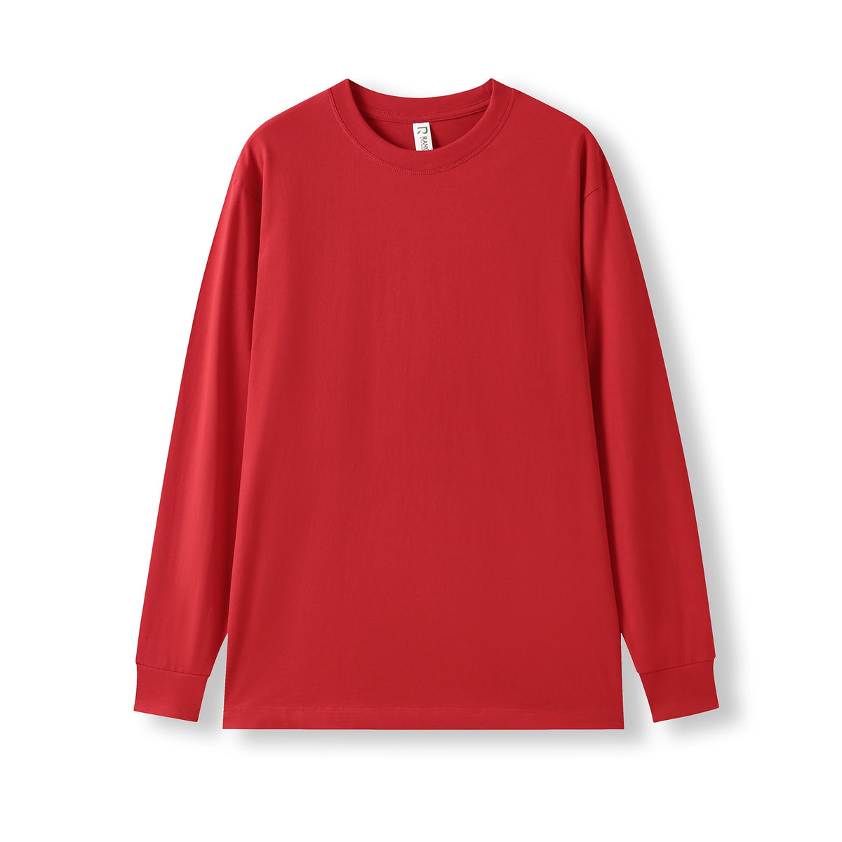 Men's / Unisex Long Sleeve T-shirt - Red - Front