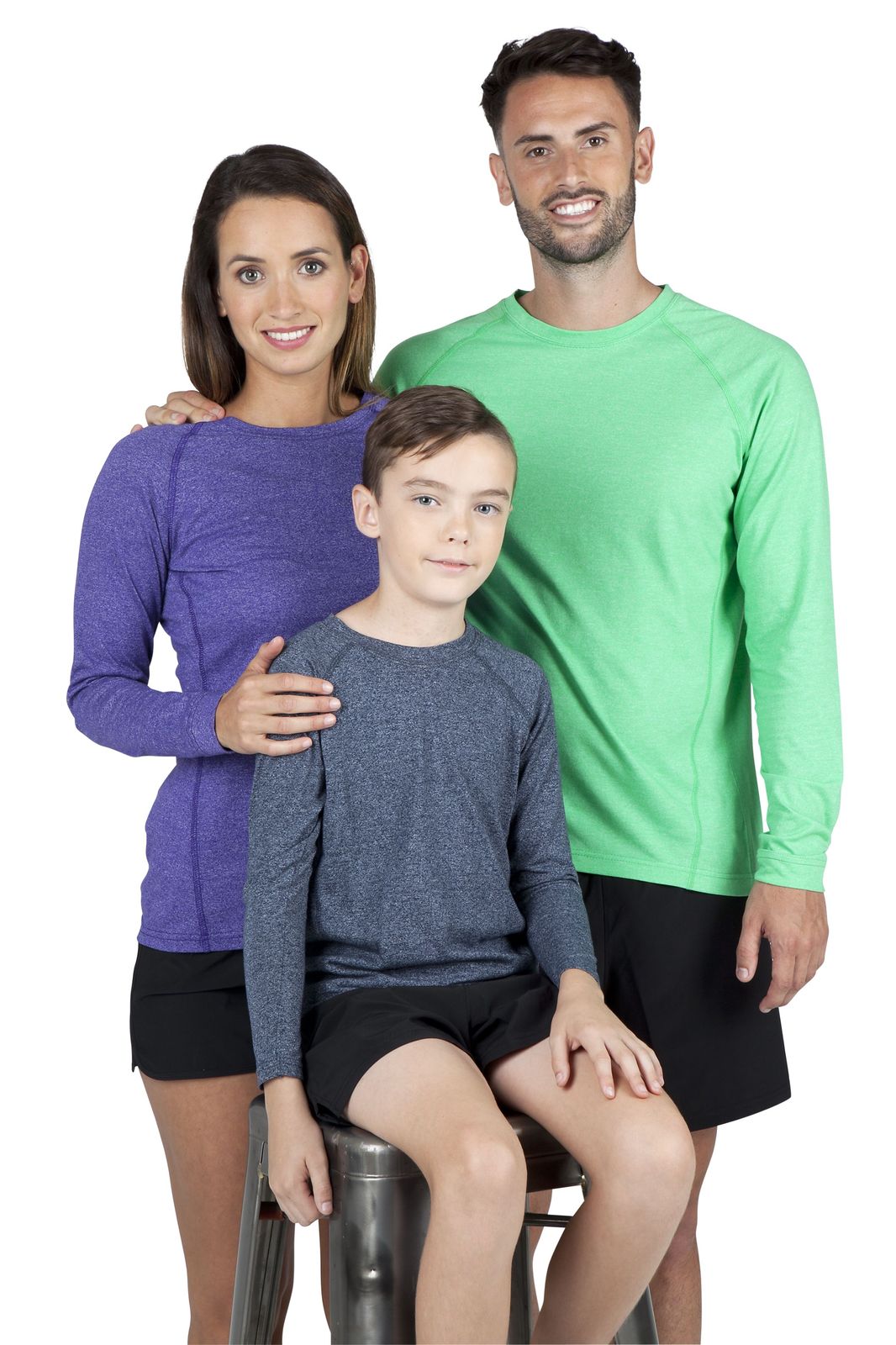 Men's / Unisex Greatness Heather Long Sleeve T-shirt - view