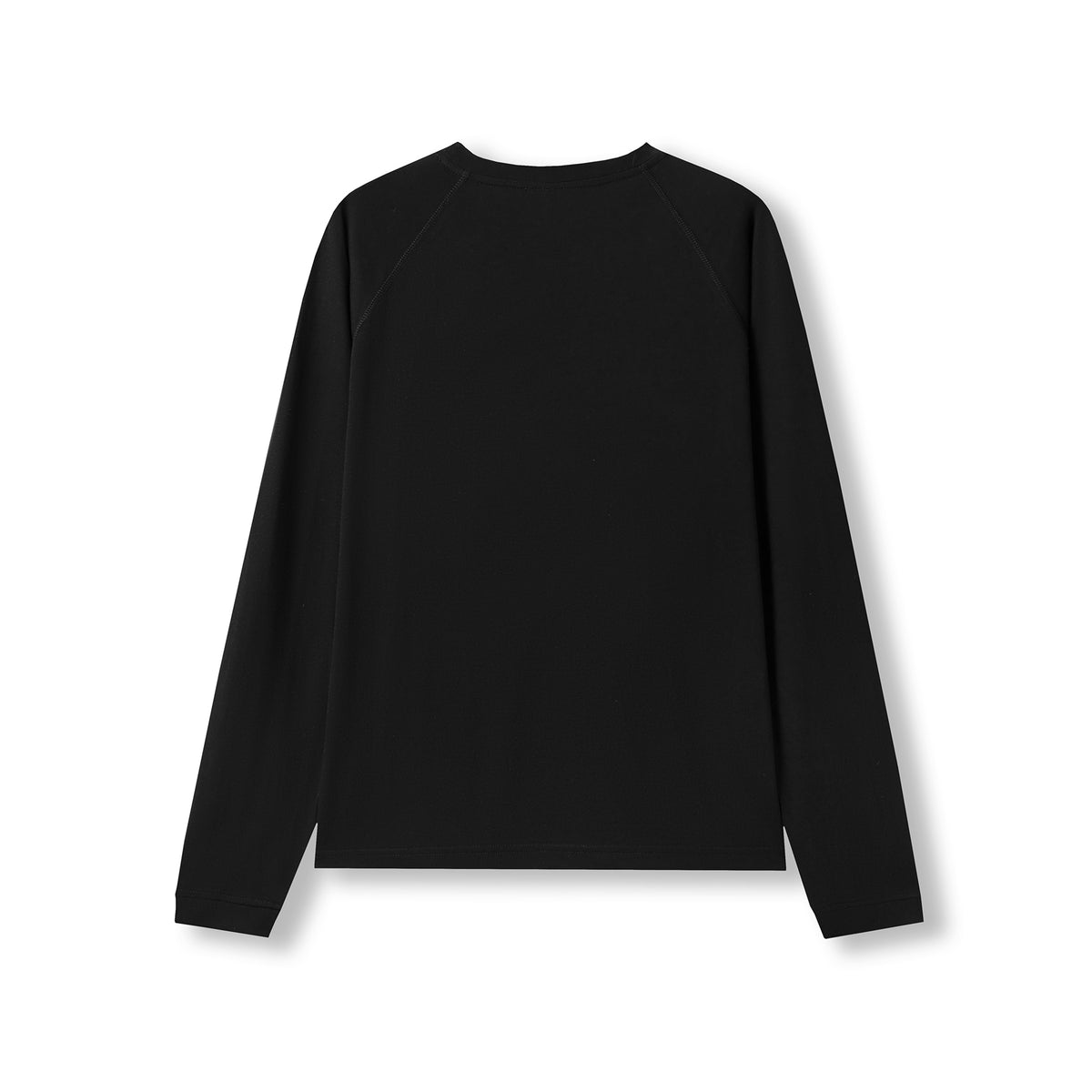 Men's / Unisex Greatness Heather Long Sleeve T-shirt - Black - Back