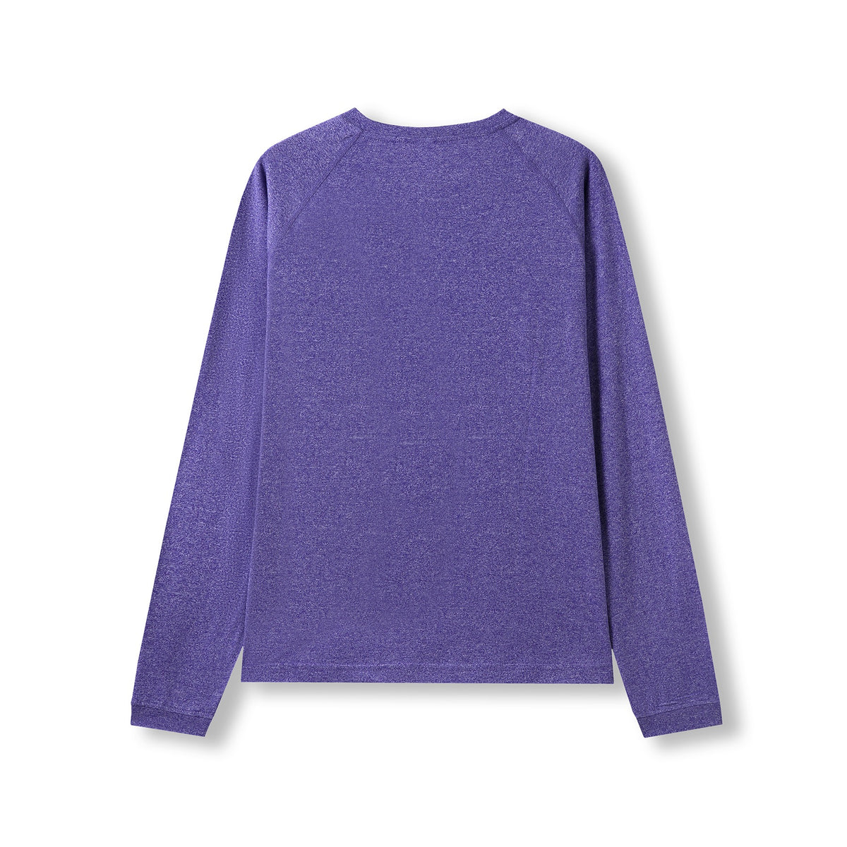 Men's / Unisex Greatness Heather Long Sleeve T-shirt - Grape Heather - Back