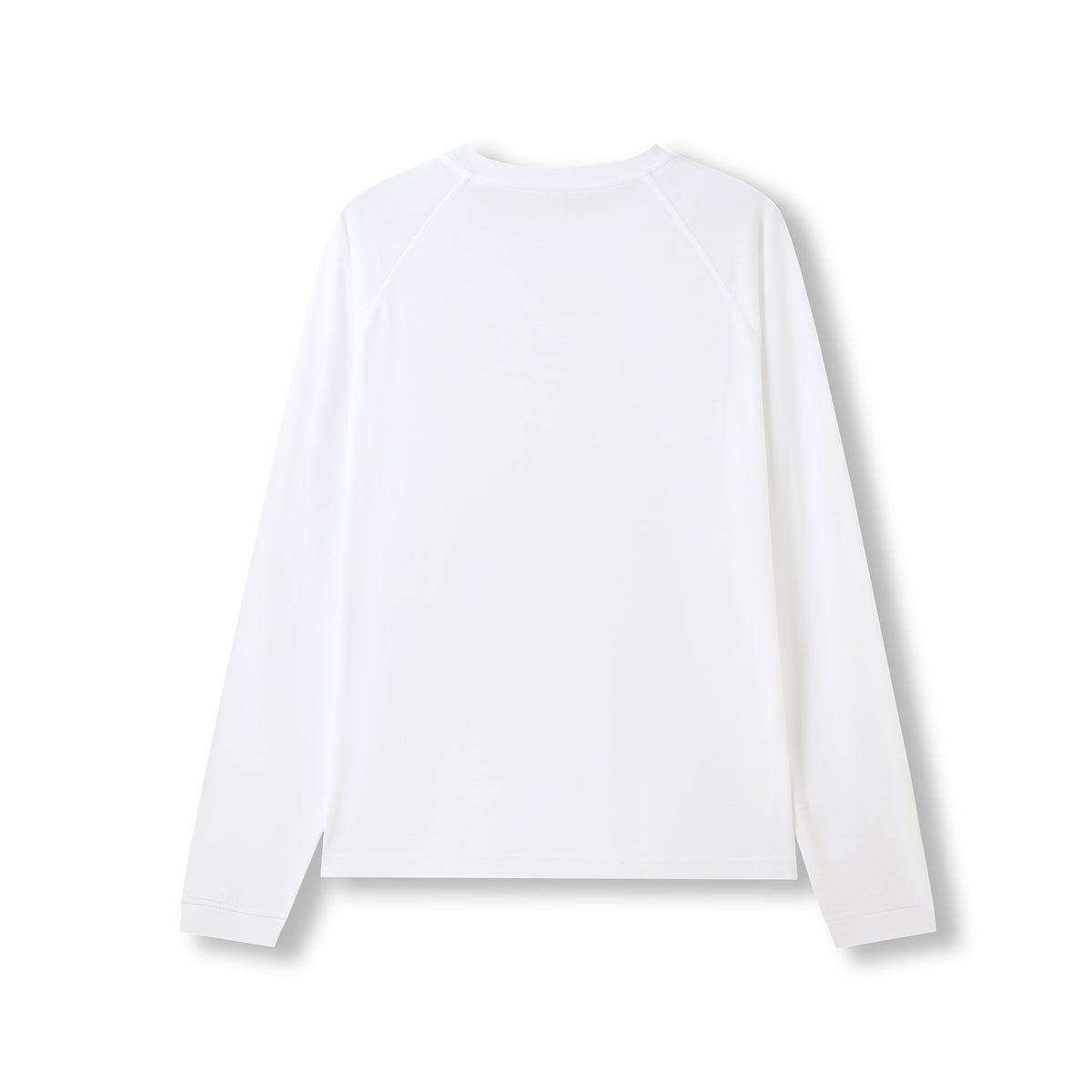 Men's / Unisex Greatness Heather Long Sleeve T-shirt - White - Back