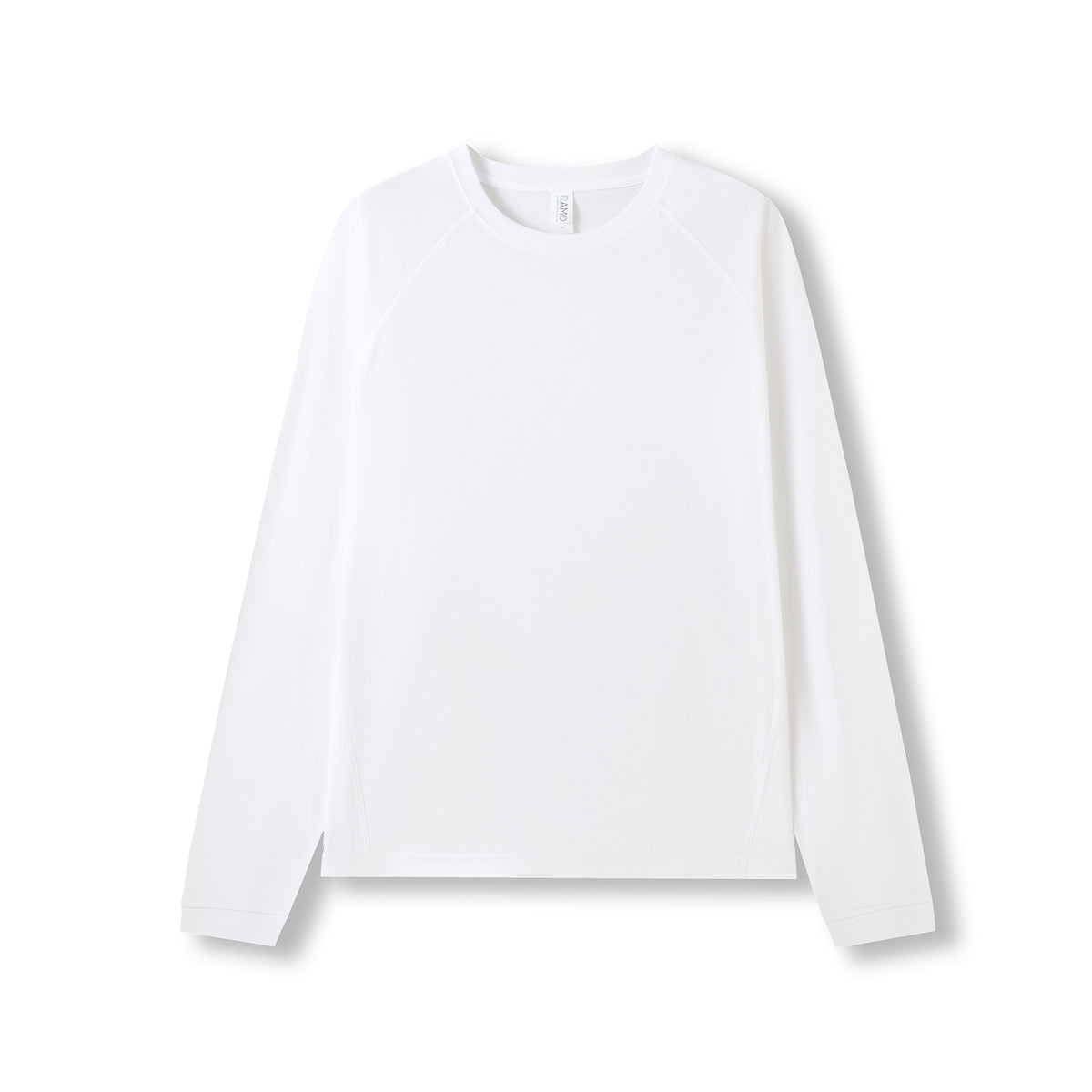 Men's / Unisex Greatness Heather Long Sleeve T-shirt - White - Front