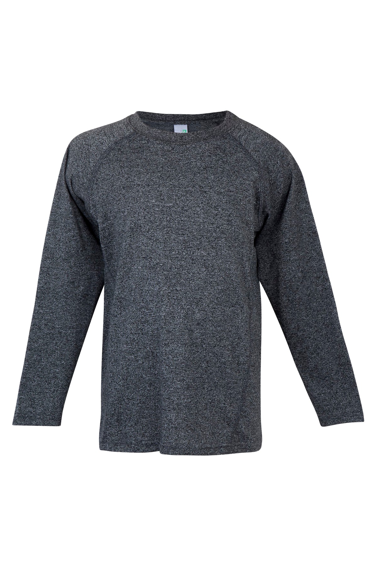 Kid's Greatness long sleeve T-shirt - Dark Heather - Front