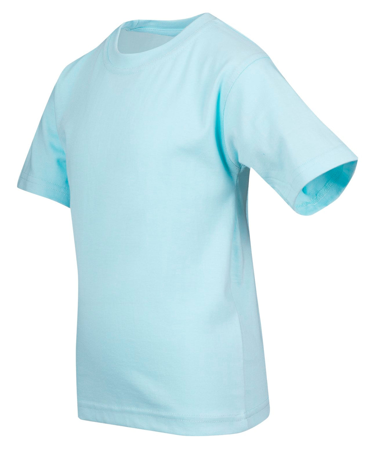 Kid's Regular T-shirt - Aqua - Side