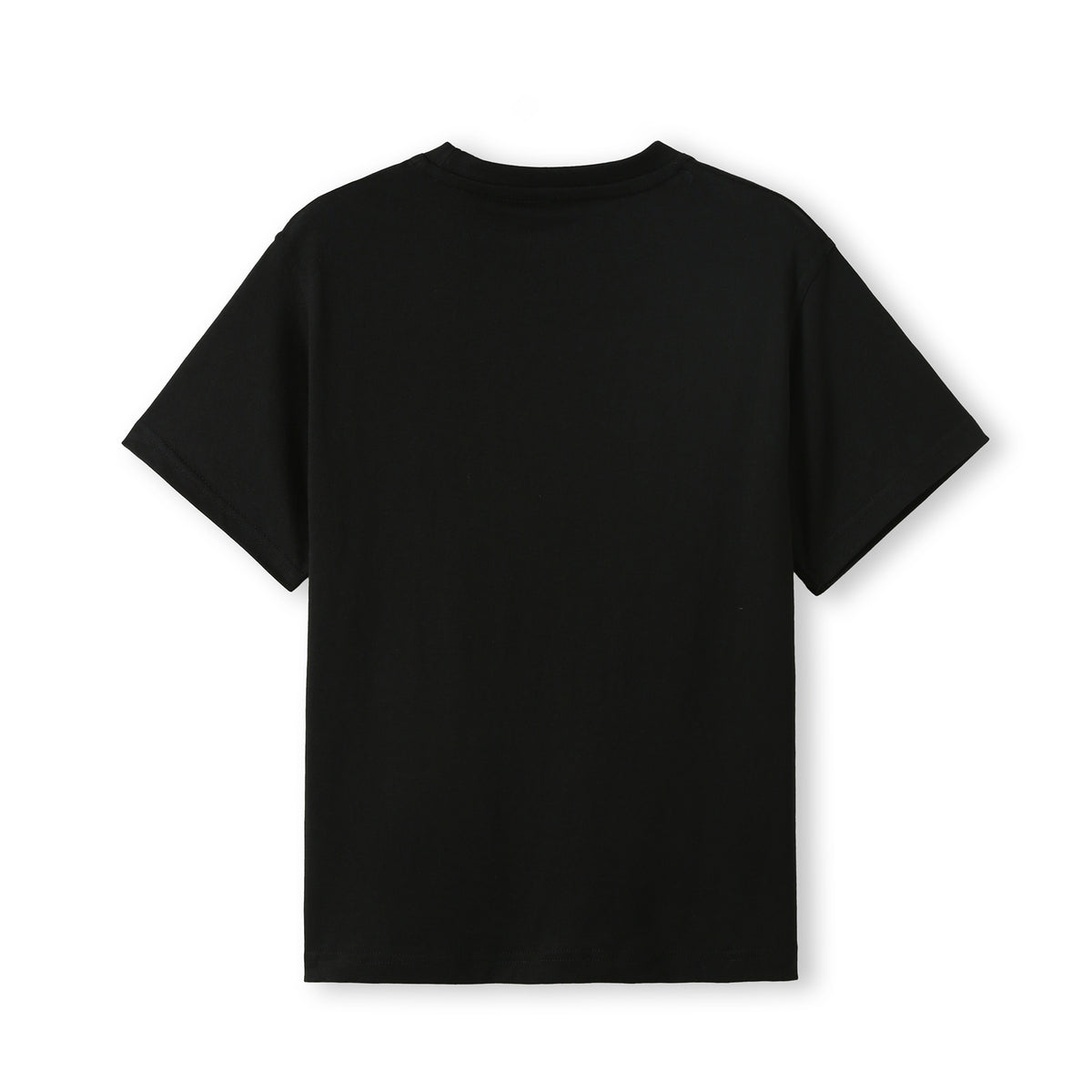 Kid's Regular T-shirt - Black - Back