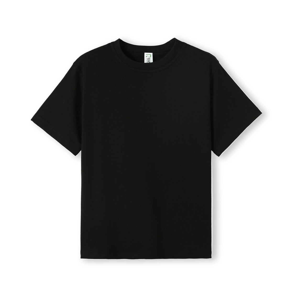 Kid's Regular T-shirt - Black - Front