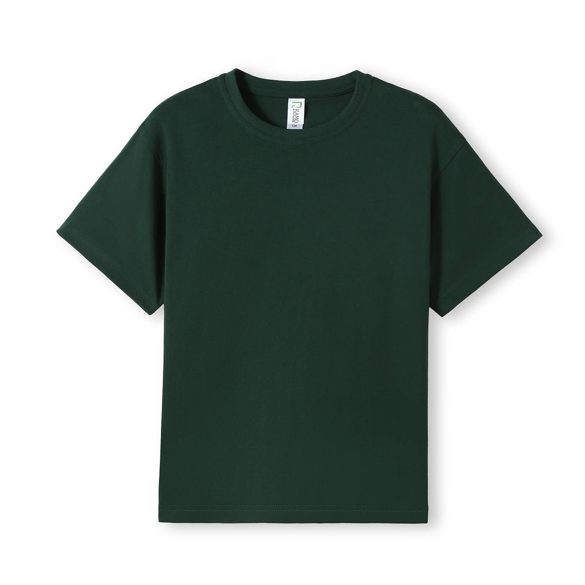 Kid's Regular T-shirt - Bottle Green - Front