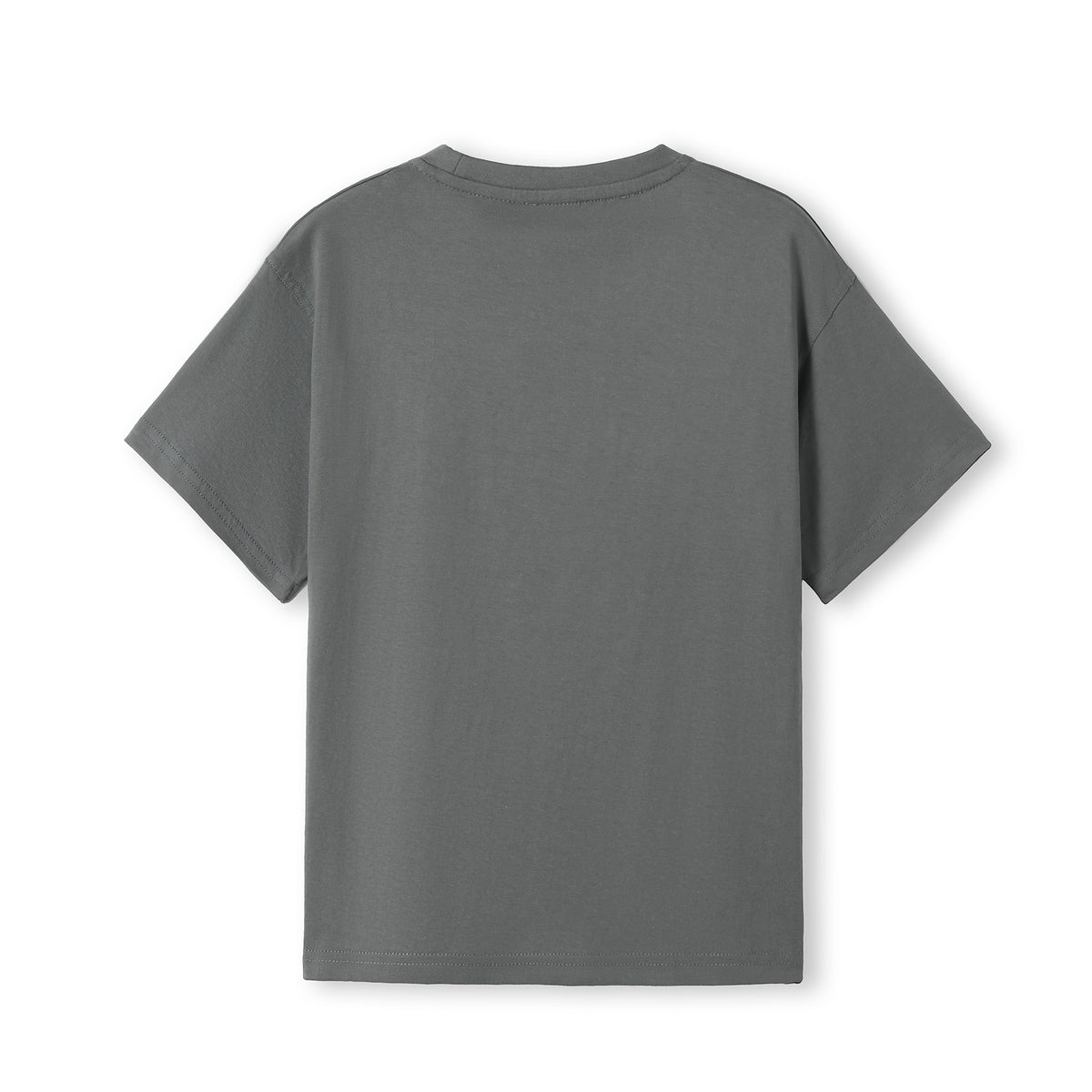 Kid's Regular T-shirt - Charcoal - Back