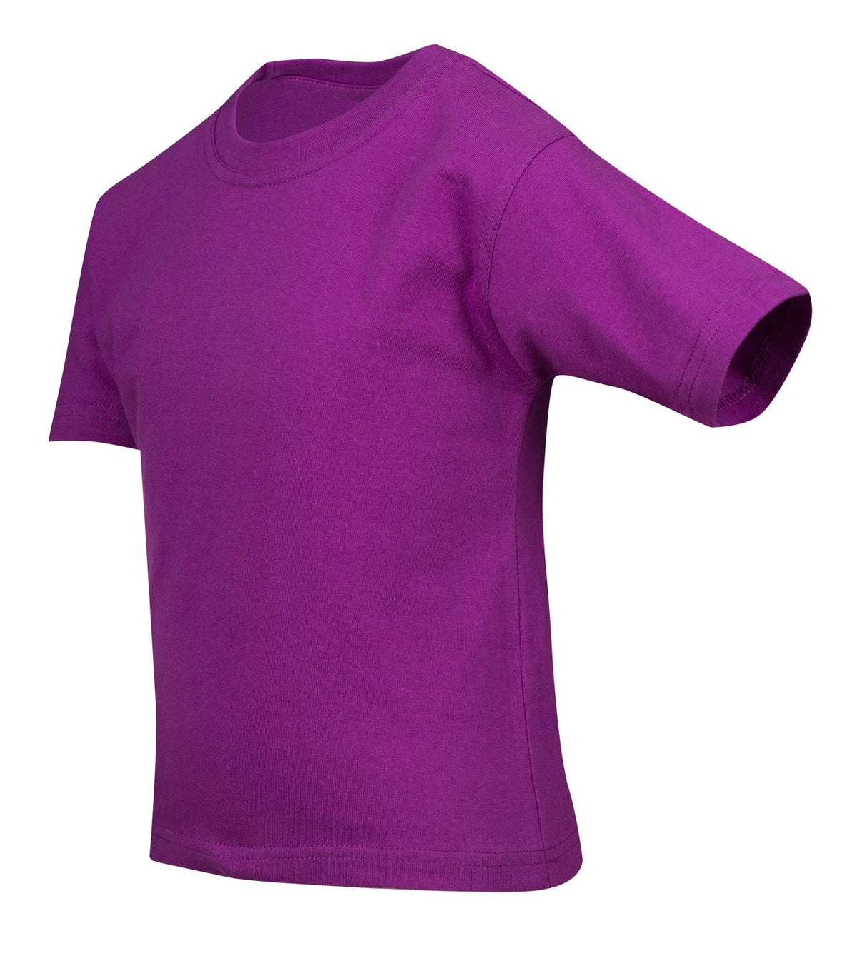 Kid's Regular T-shirt - Fuchsia - Side