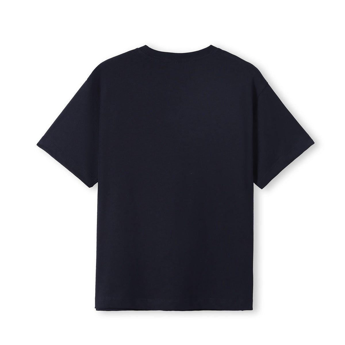 Kid's Regular T-shirt - Navy Blue - Back