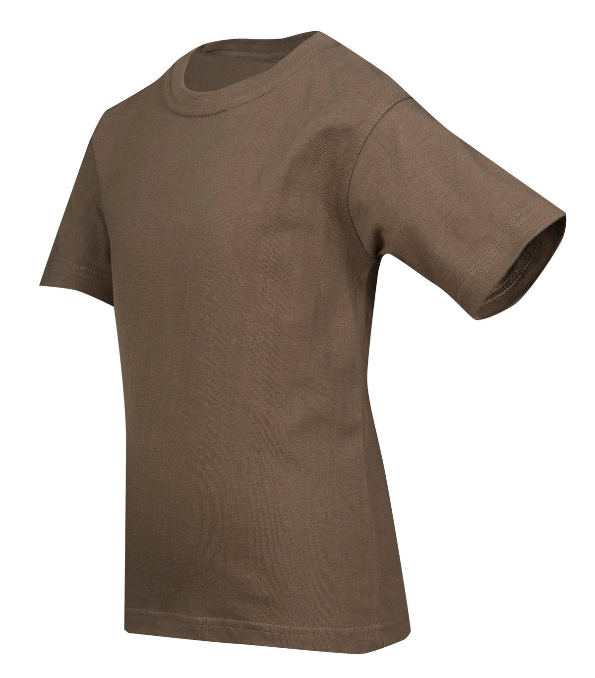 Kid's Regular T-shirt - Olive - Side