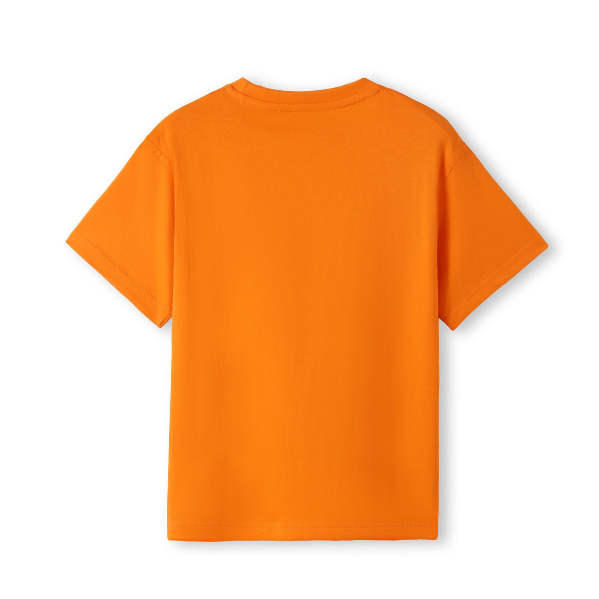 Kid's Regular T-shirt - Orange - Back