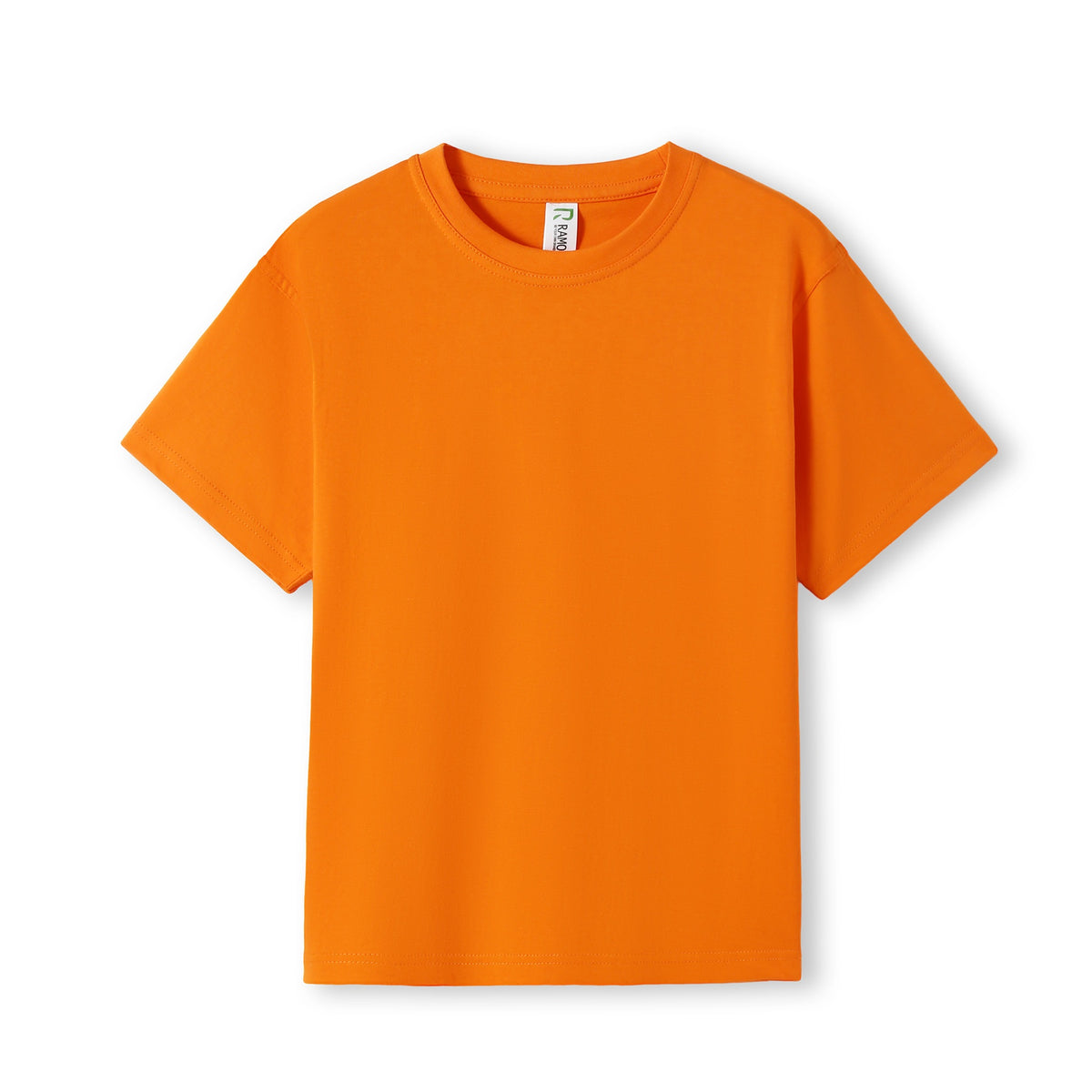 Kid's Regular T-shirt - Orange - Front