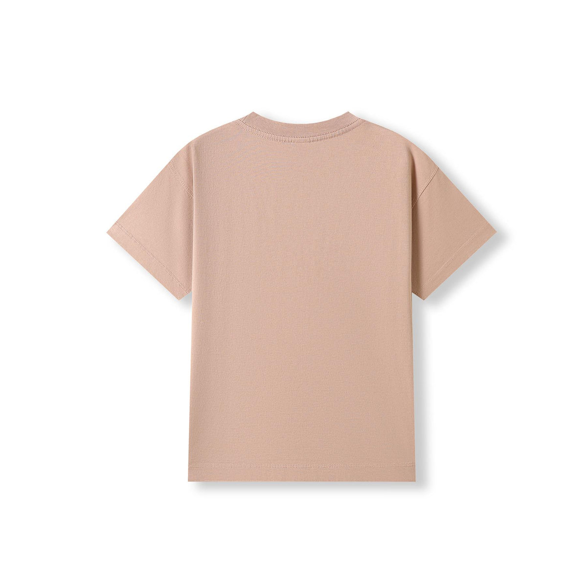 Kid's Regular T-shirt - Peach - Back