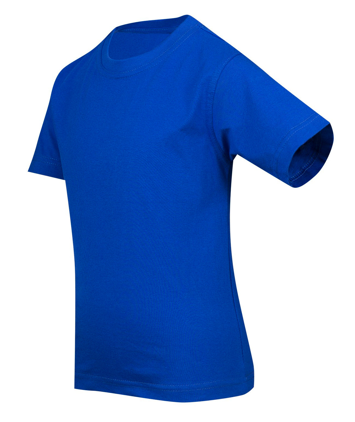Kid's Regular T-shirt - Royal Blue - Side