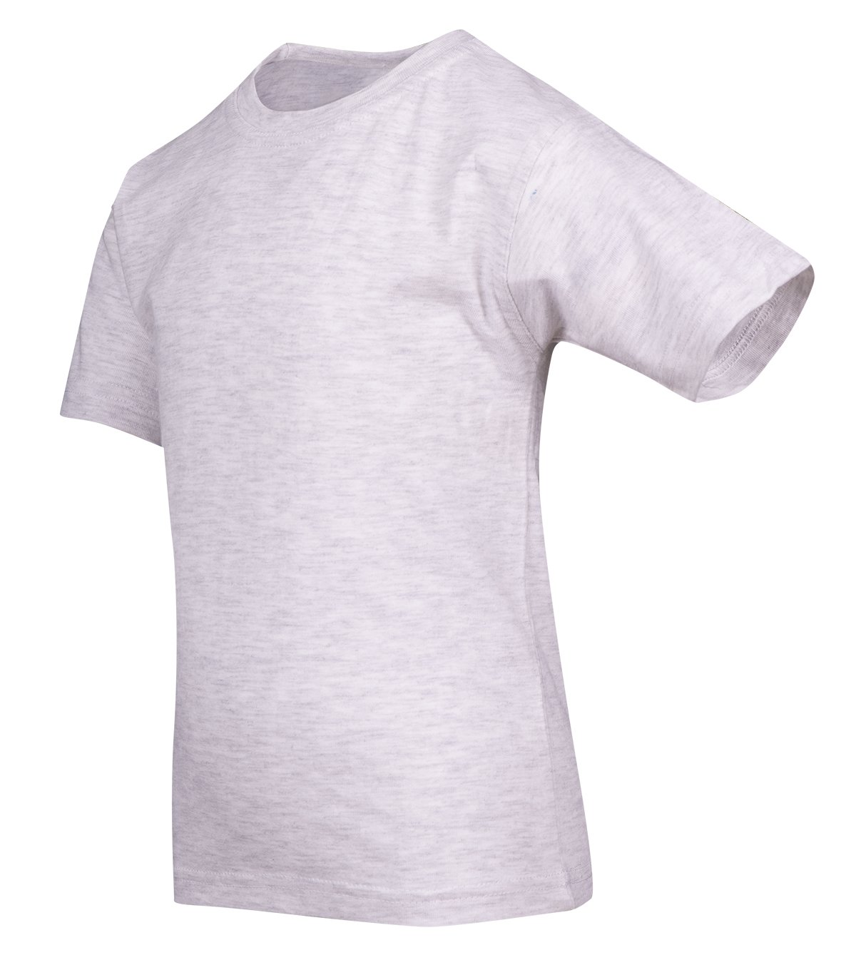Kid's Regular T-shirt - Snow Marl - Side