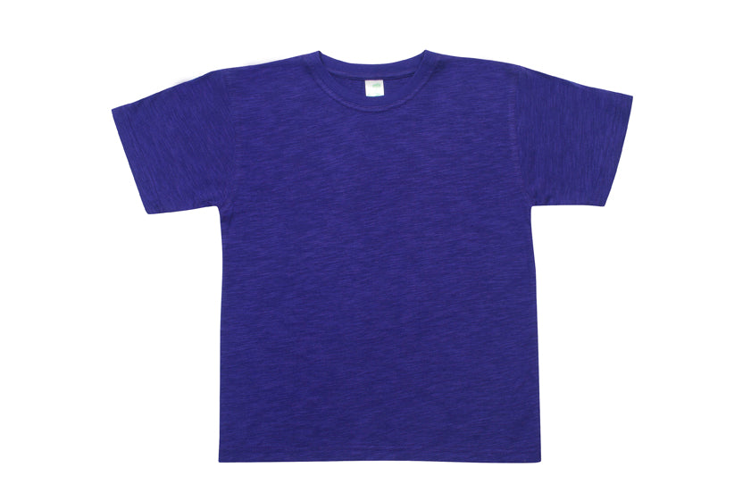 Kids Bamboo Cotton T-shirt - Grape - Front