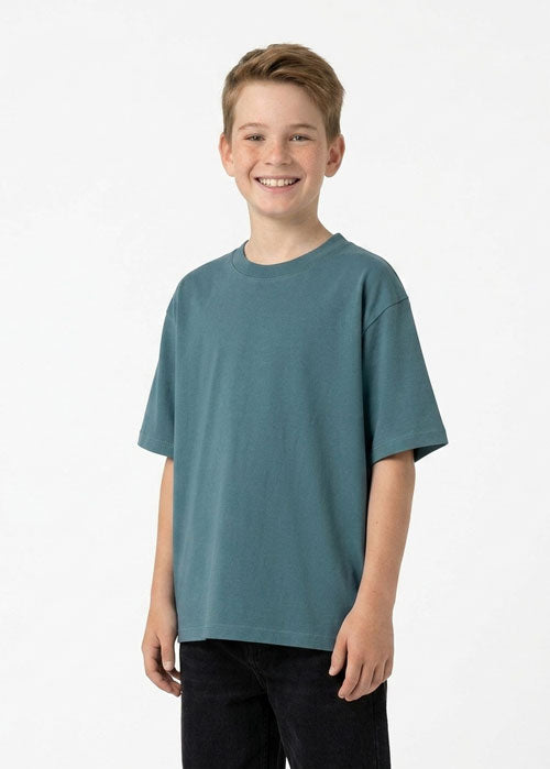 Kid's 200GSM 100% Organic Cotton Faded Tshirt