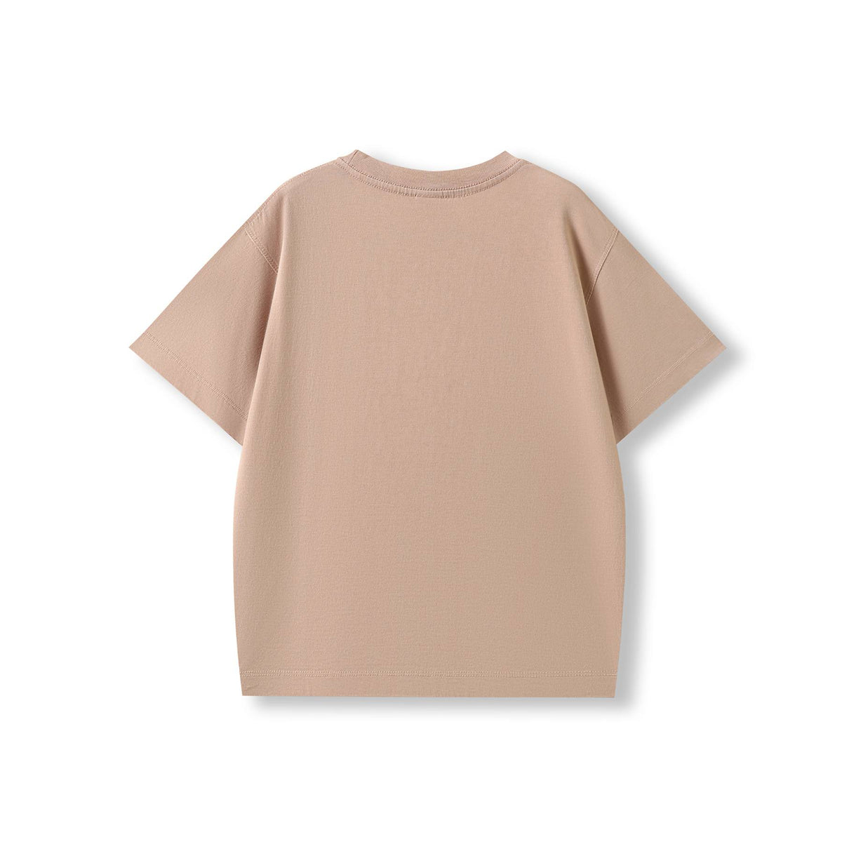 Kid's 200GSM 100% Organic Cotton Faded Tshirt - Peach Faded - Back
