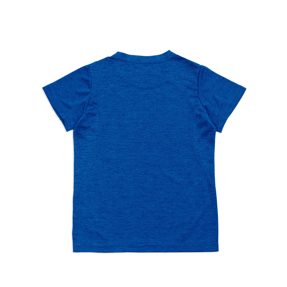 Kid's Challenger 100% polyester T-shirt - Royal Marl - Back