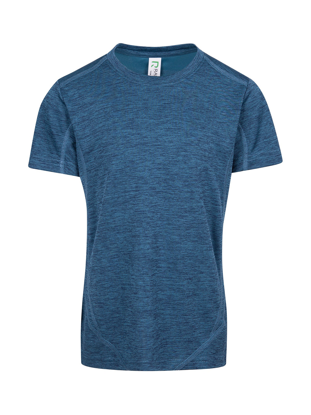 Kid's Challenger 100% polyester T-shirt - Teal Marl - Front