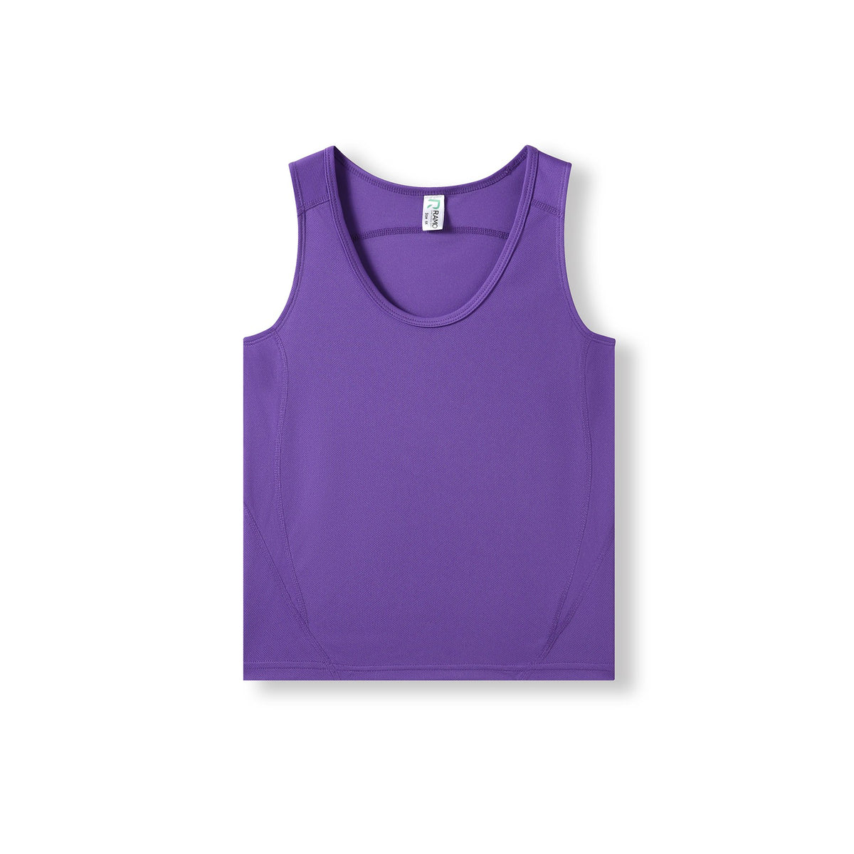 Kids Accelerator Cool-Dry Singlet - Grape - Front
