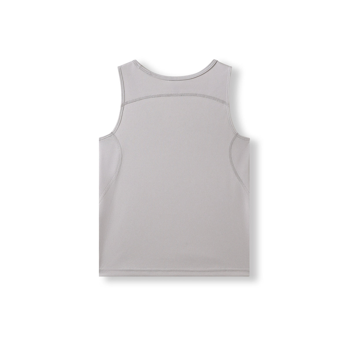 Kids Accelerator Cool-Dry Singlet - Stone Grey - Back
