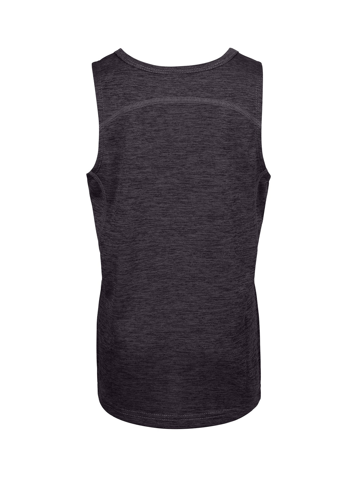 Kids' Challenger 100% polyester singlet - Dark Marl - Back