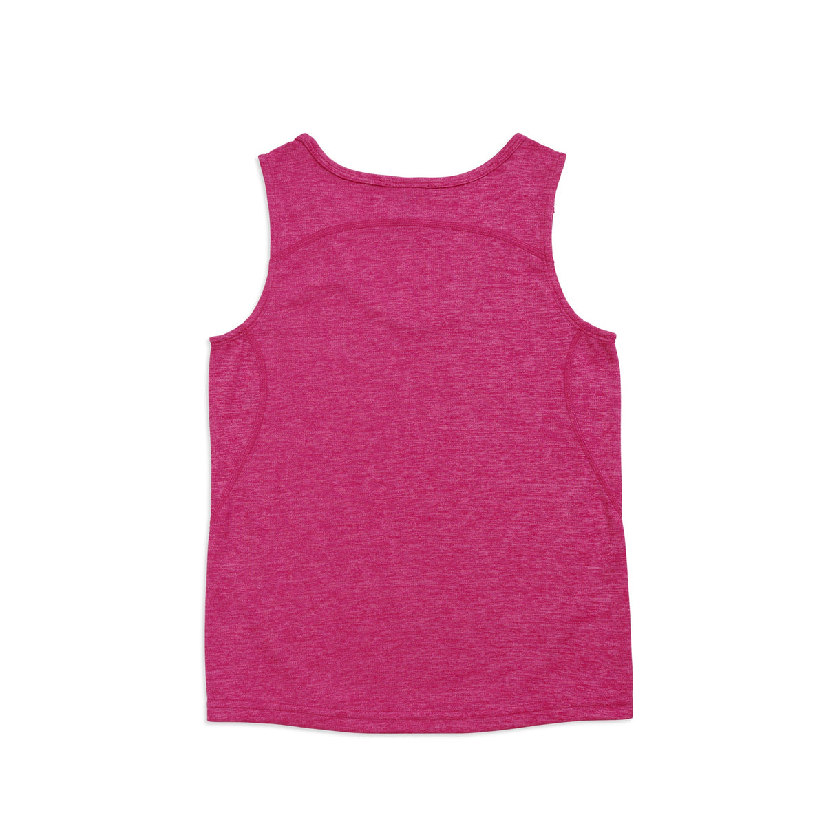 Kids' Challenger 100% polyester singlet - Hot Pink Marl - Back