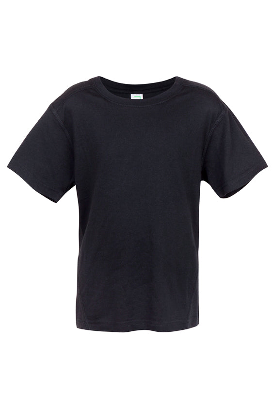 Kids Heather Tees - Greatness Range - Black - Front