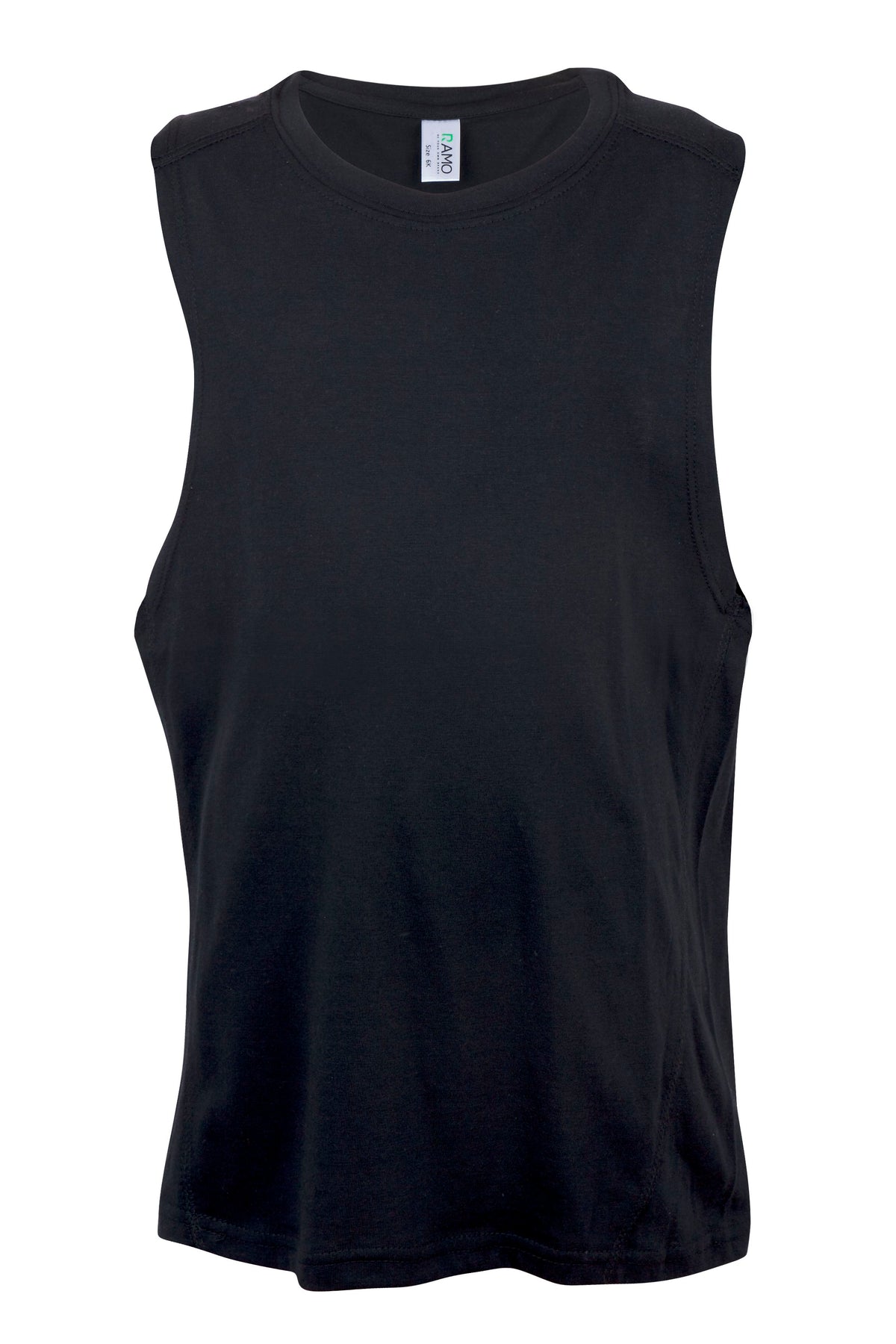 Kid's Greatness healther Tank - Black - Front