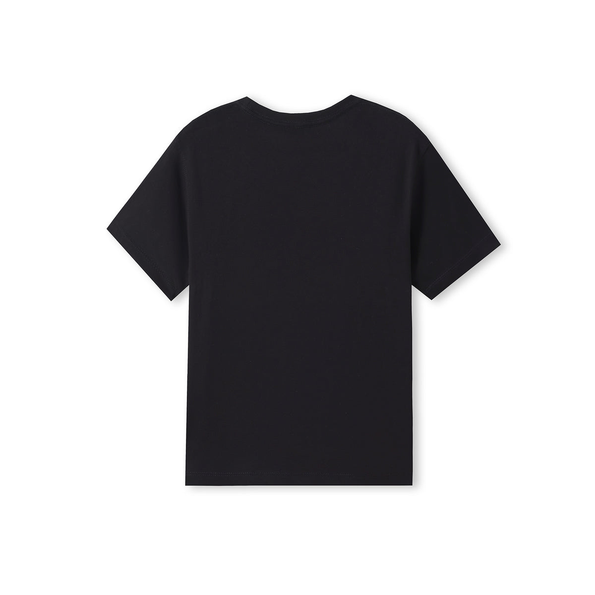 Kids Organic Tee - Black - Back