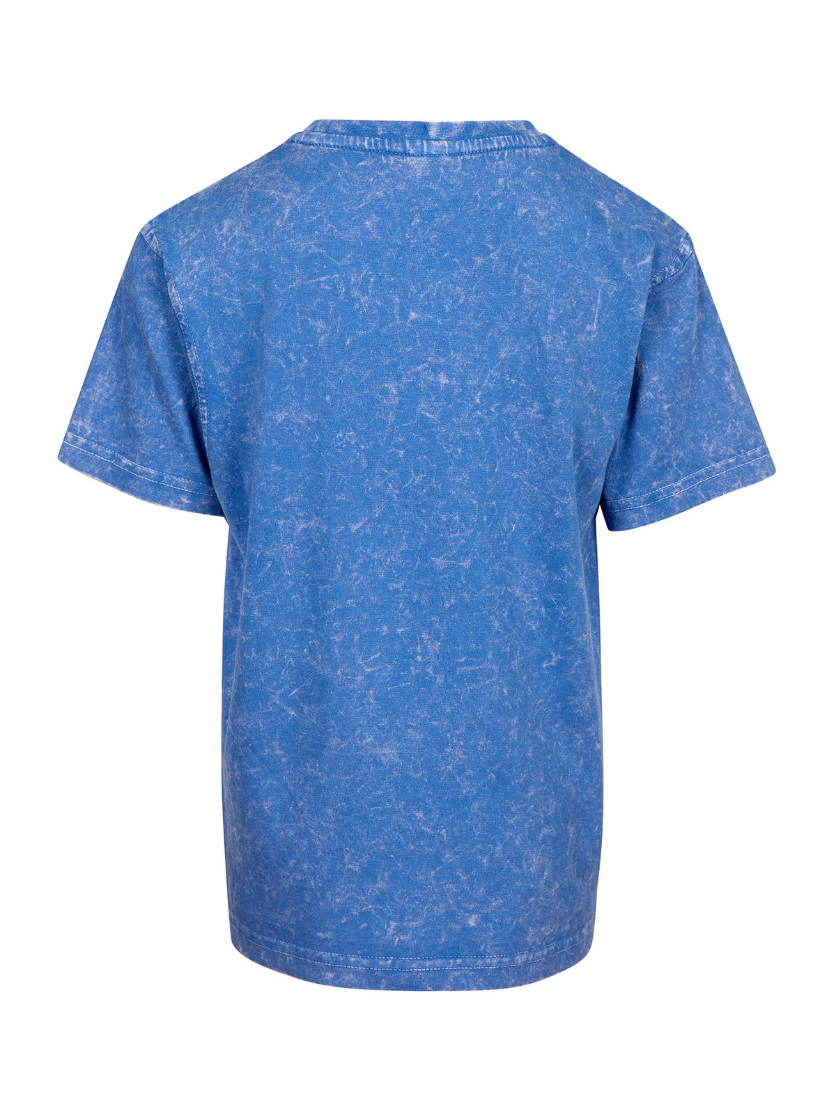 Kid's Stone Wash T-shirt - Blue - Back