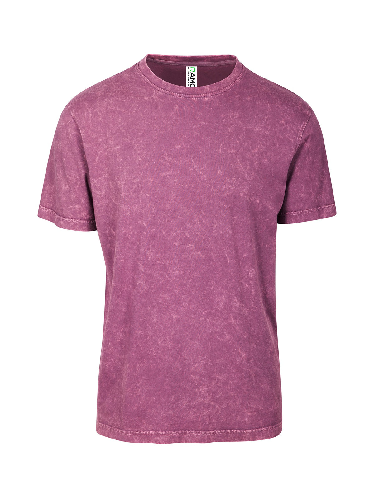 Kid's Stone Wash T-shirt - Mauve - Front