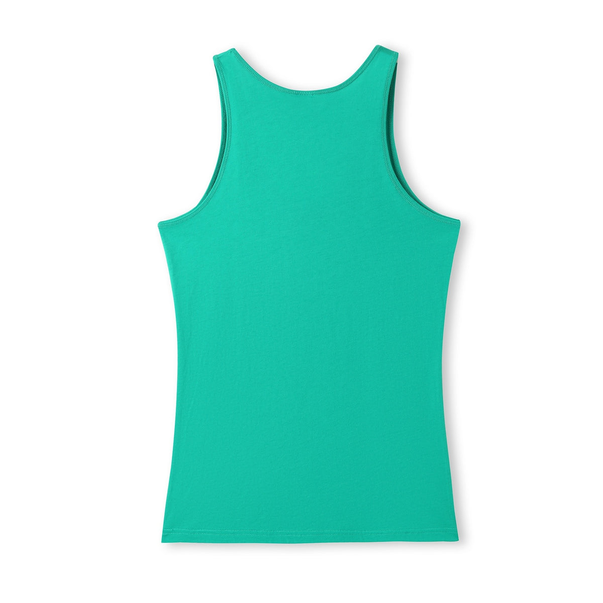 Womens American Style Singlet - Fruit Green - Back
