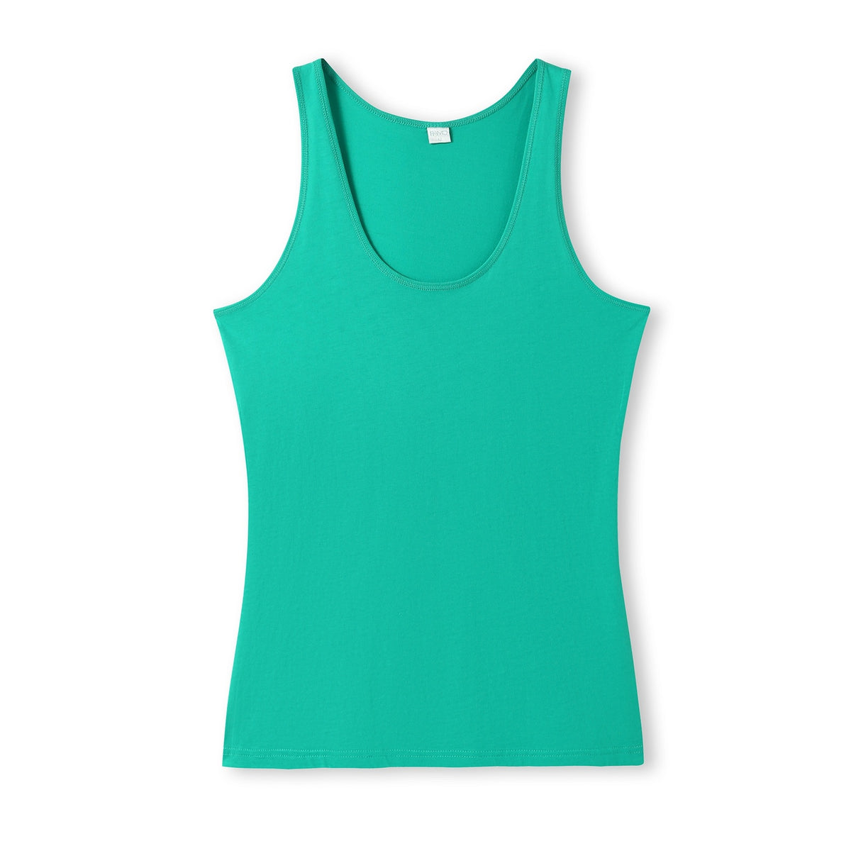 Womens American Style Singlet - Fruit Green - Front