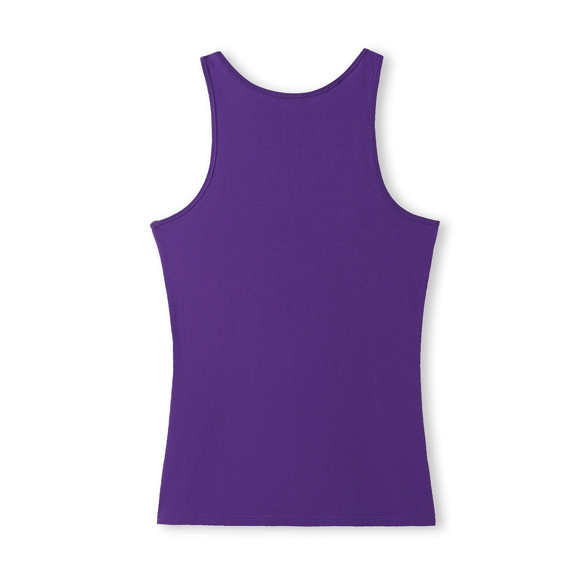Womens American Style Singlet - Grape - Back